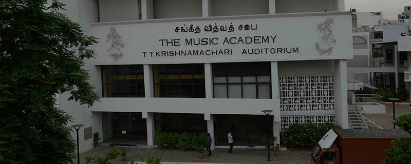 The Music,  Academy Madras 